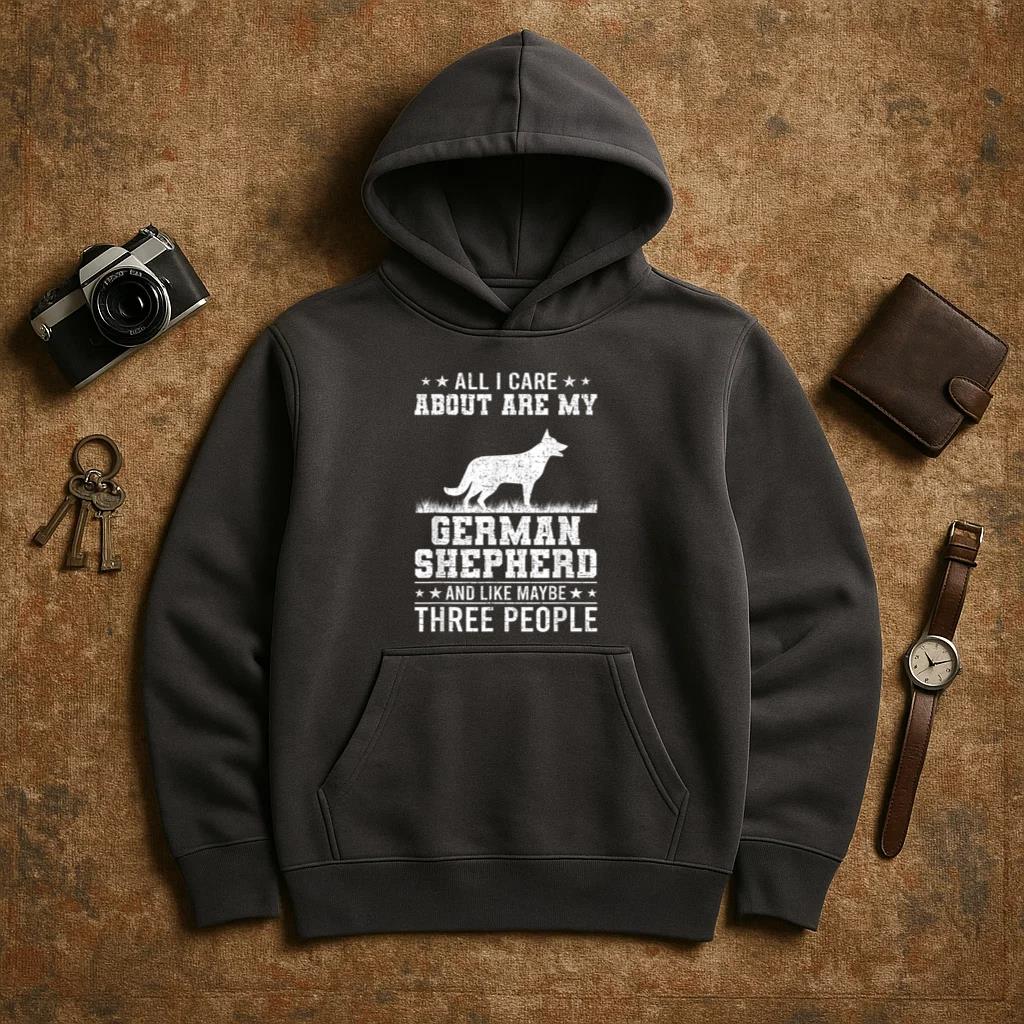 All I Care About Are My German Shepherd Dog Hoodie