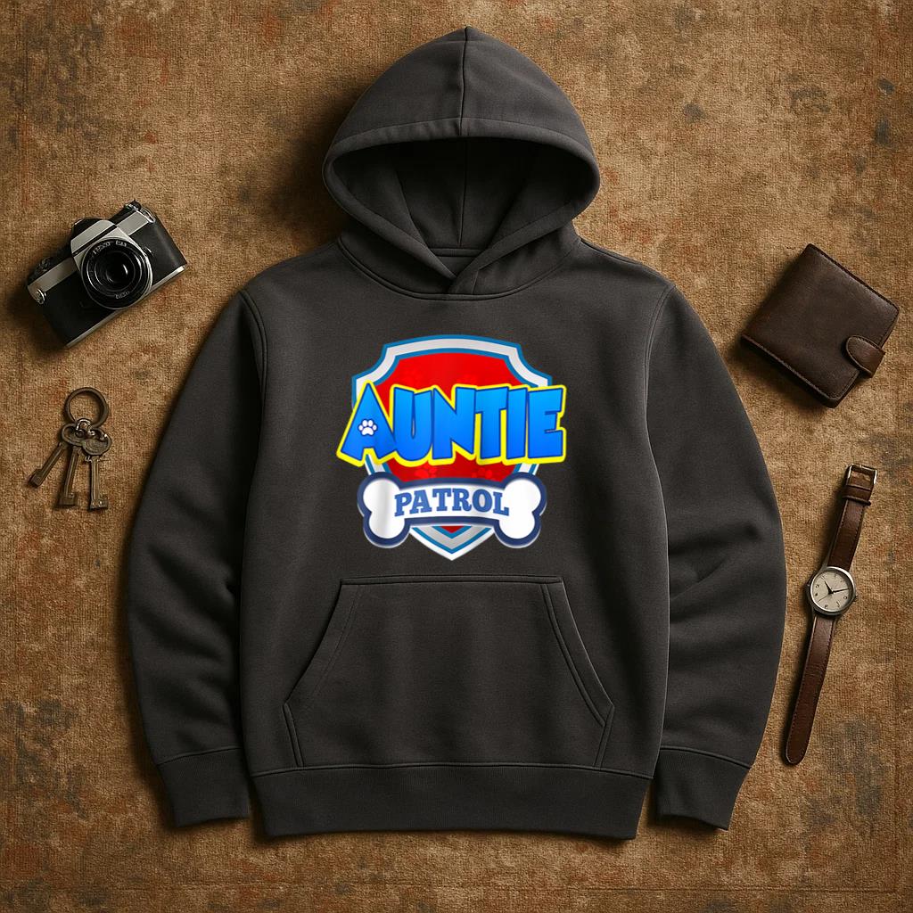 Auntie Patrol Dog Hoodie