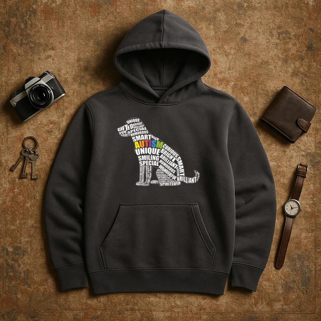 Autism Awareness Dog Prize For Autistic Teacher Hoodie
