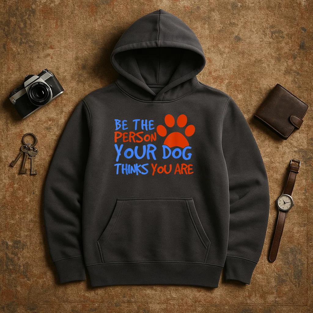 Be The Person Your Dog Thinks You Are Hoodie