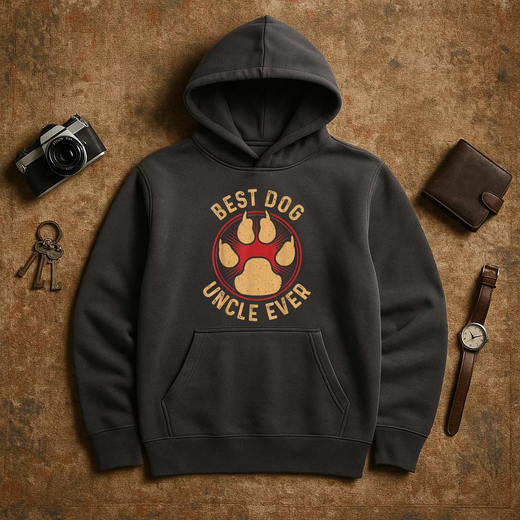 Best Dog Uncle Ever Dog Hoodie