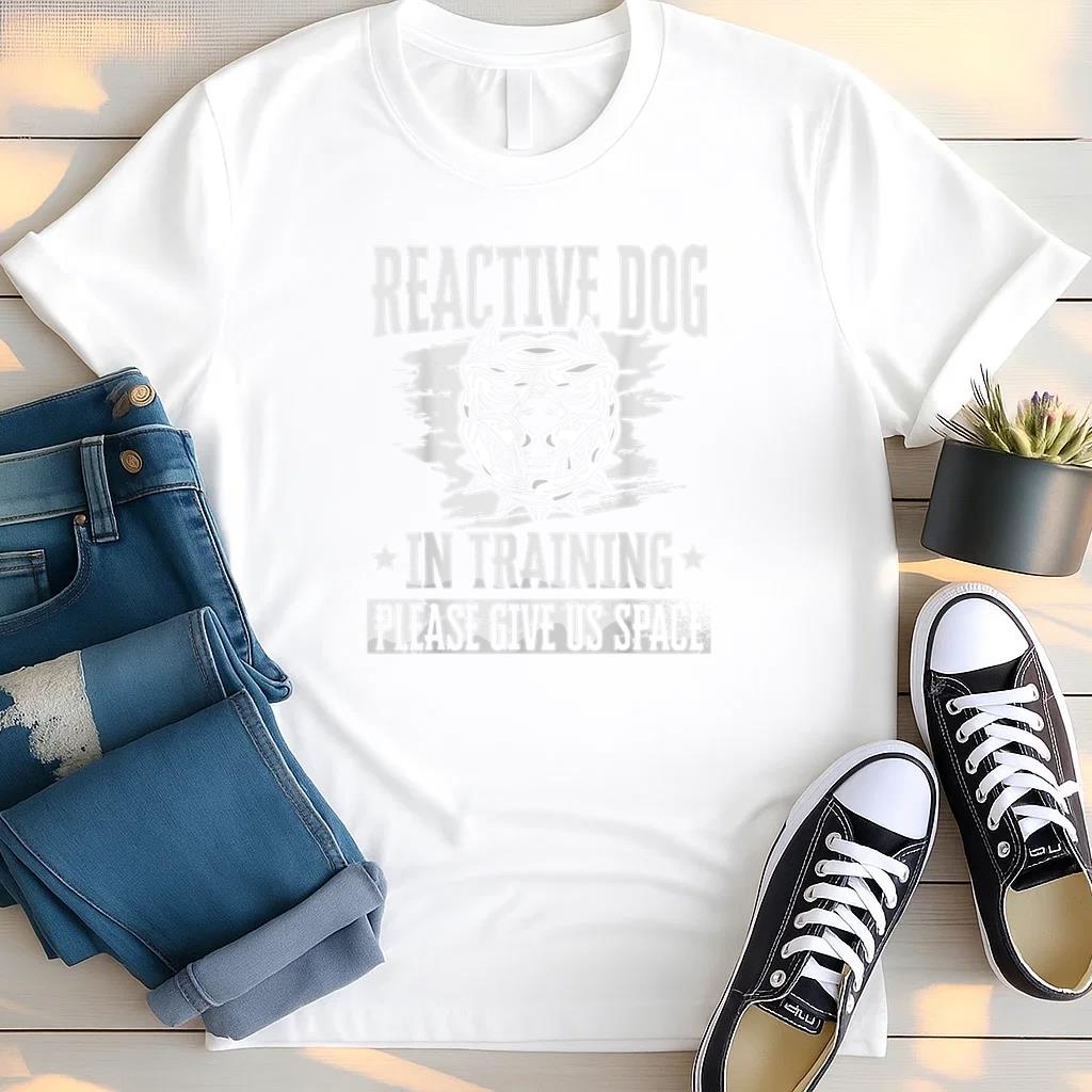 Reactive Dog Training Please Give Us Space T Shirt