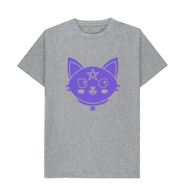 Satanic Cat With A Pentagram Kawaii T-Shirt